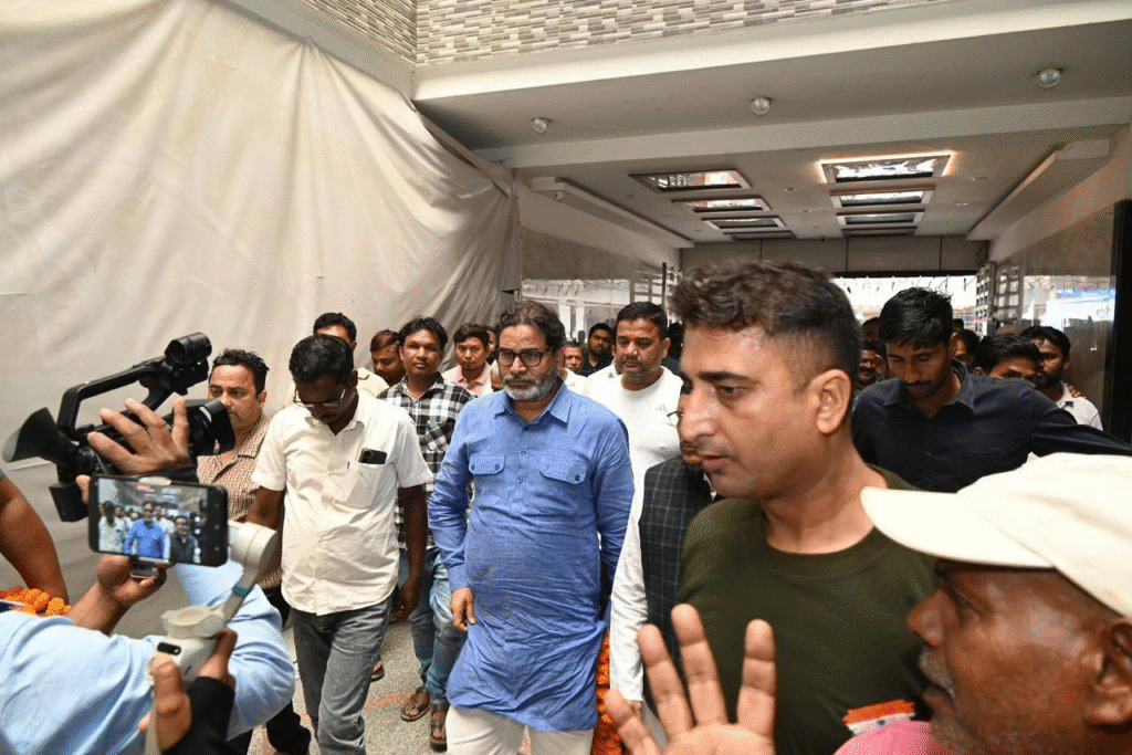 किशनगंज में प्रशांत किशोर का बड़ा हमला