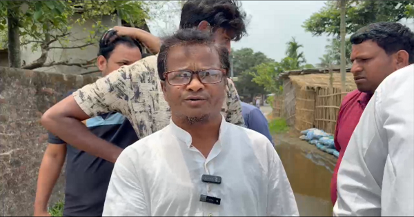 बहादुरगंज में जलभराव से हालात बिगड़े