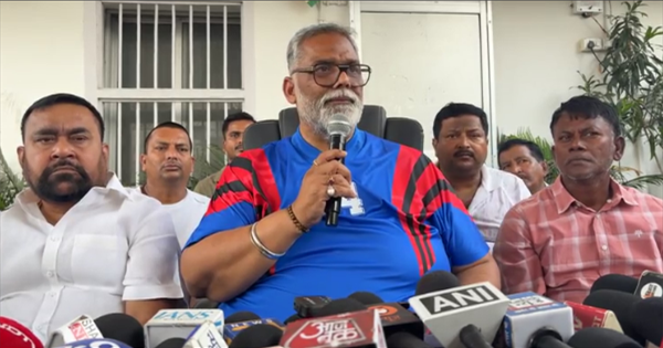 नोटिस पर सियासी घमासान—पप्पू यादव का पलटवार