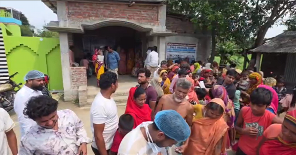 किशनगंज: तेघरिया में फ्री मेडिकल कैंप