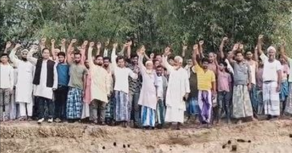 कोसी कटाव से डमहेली कब्रिस्तान पर मंडराया संकट