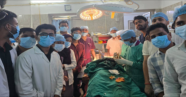 पूर्णिया GMCH के डॉक्टरों ने गरीब मजदूर को दी नई जिंदगी