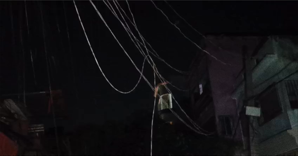 कटिहार में आंधी तूफान