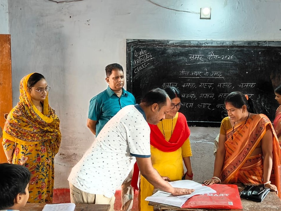 कटिहार समर कैंप FLN निरीक्षण 2026