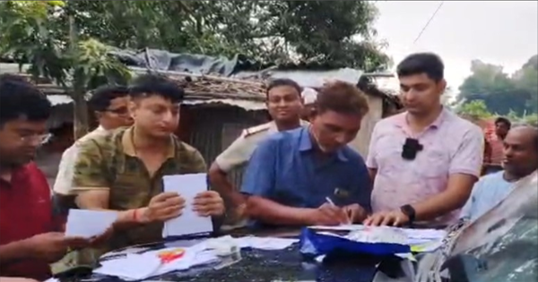 उत्तर दिनाजपुर गांजा बरामदगी