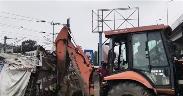 किशनगंज अतिक्रमण अभियान