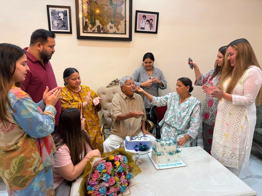 लालू प्रसाद यादव 79वां जन्मदिन
