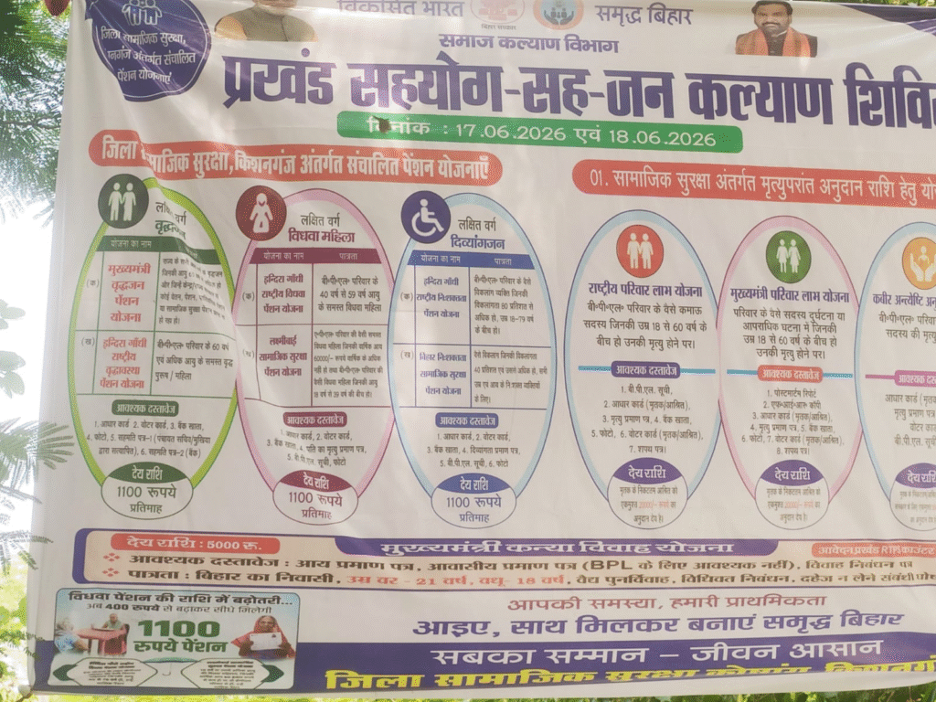 ठाकुरगंज सहयोग शिविर