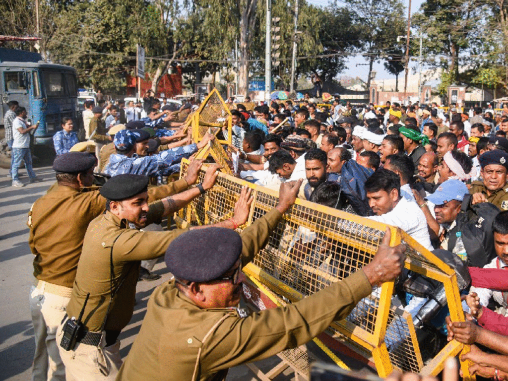 पटना दफादार चौकीदार प्रदर्शन 2026