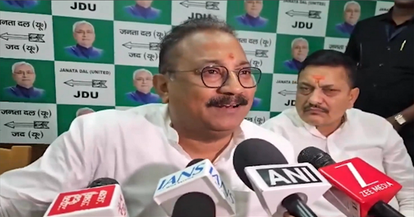 भरत तिवारी एनकाउंटर: अशोक चौधरी ने तेजस्वी यादव और विपक्ष पर बोला हमला