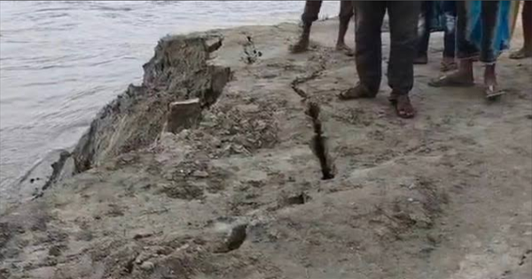 कटिहार गंगा कटाव: कटिहार में 200 परिवारों पर मंडराया विस्थापन का संकट
