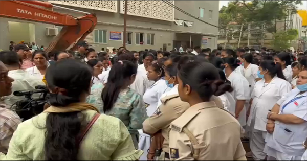 PMCH नर्सिंग स्टाफ हड़ताल