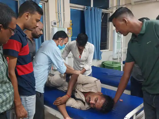 होमगार्ड जवान मारपीट
