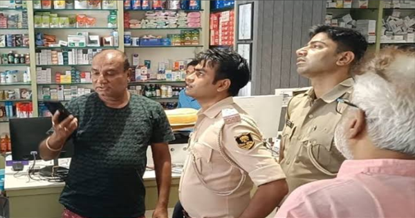 किशनगंज दवा दुकान चोरी