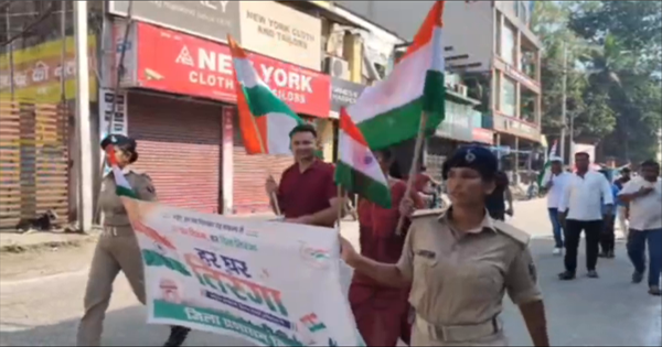किशनगंज तिरंगा यात्रा