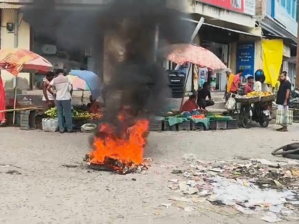 कटिहार सड़क प्रदर्शन