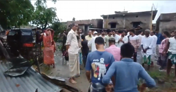 पूर्णिया तूफान