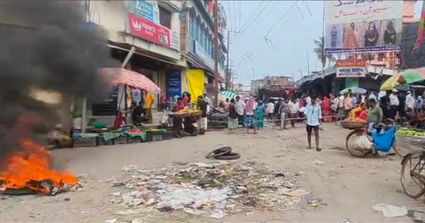 कटिहार सड़क प्रदर्शन