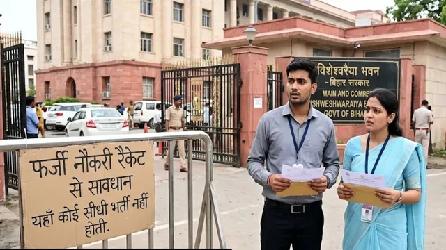 नौकरी के नाम पर ठगी