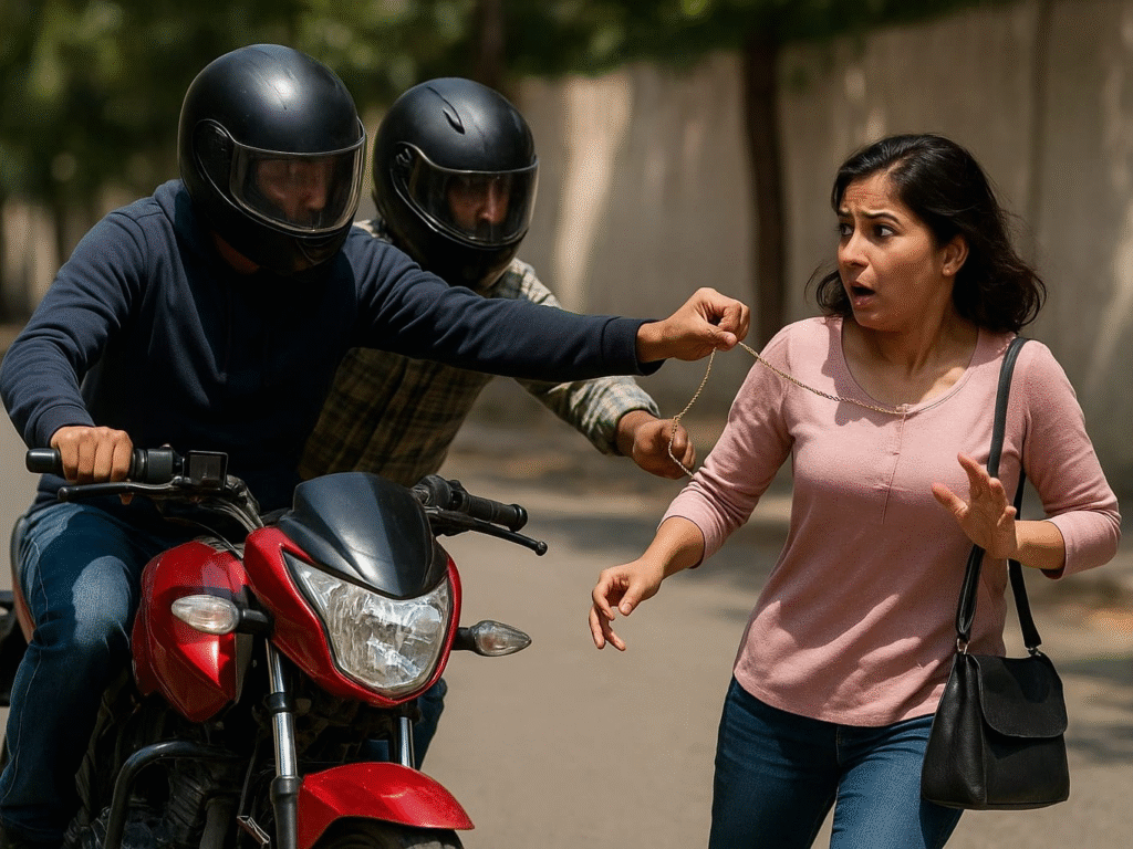 किशनगंज चेन छिनतई